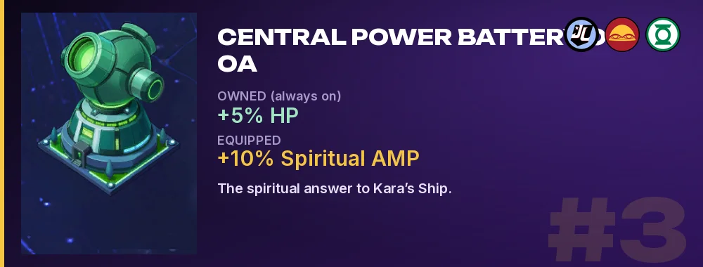 Central Power Battery of Oa base skin