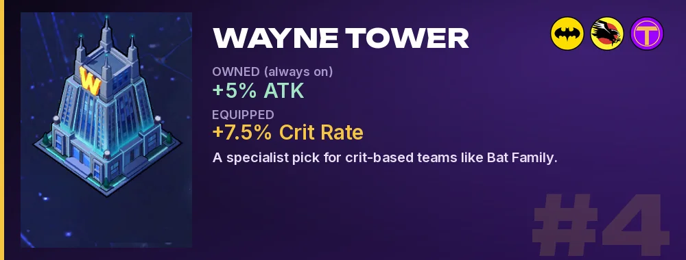 Wayne Tower base skin