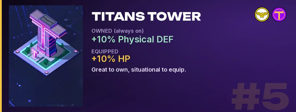Titans Tower base skin