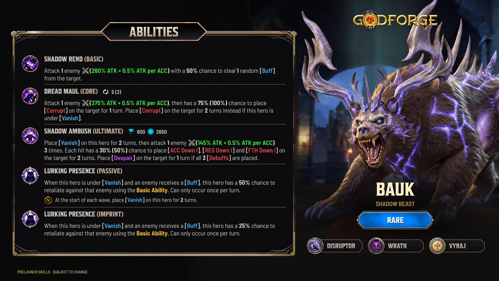 Bauk's prelaunch kit