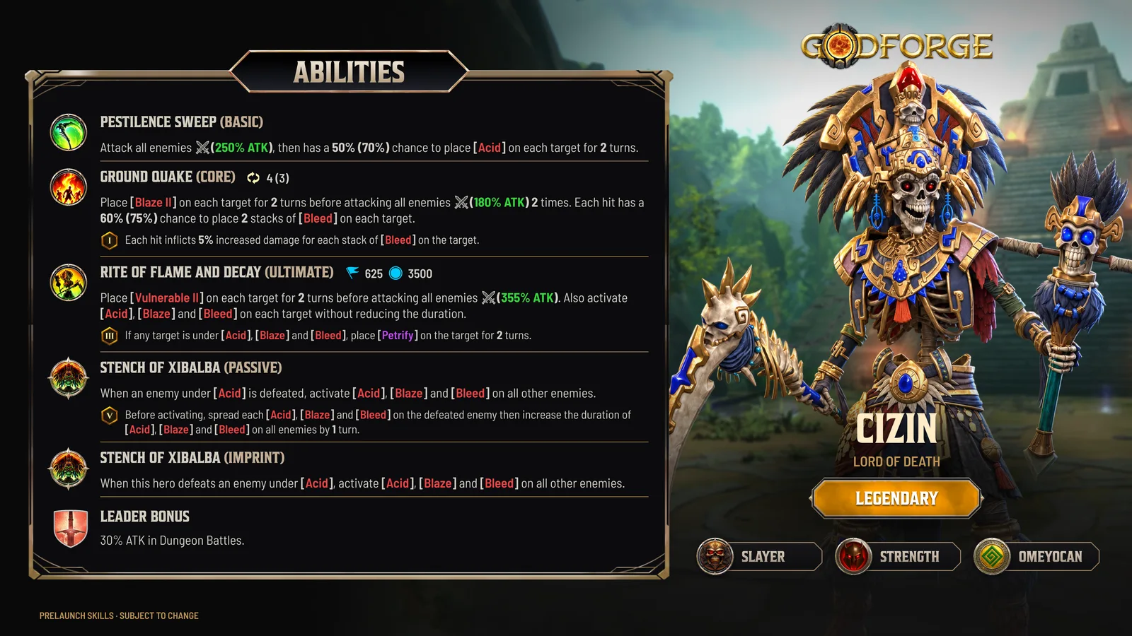 Cizin's prelaunch kit